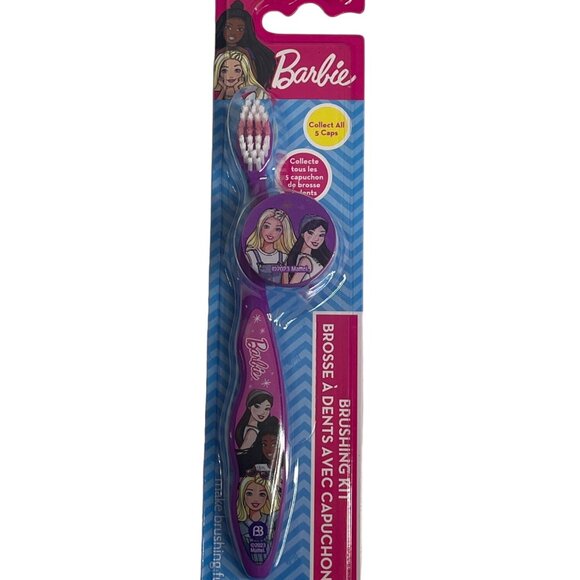 Barbie Kids Soft Toothbrush by Brush Buddies • Manual Dental Care • New - Picture 1 of 5